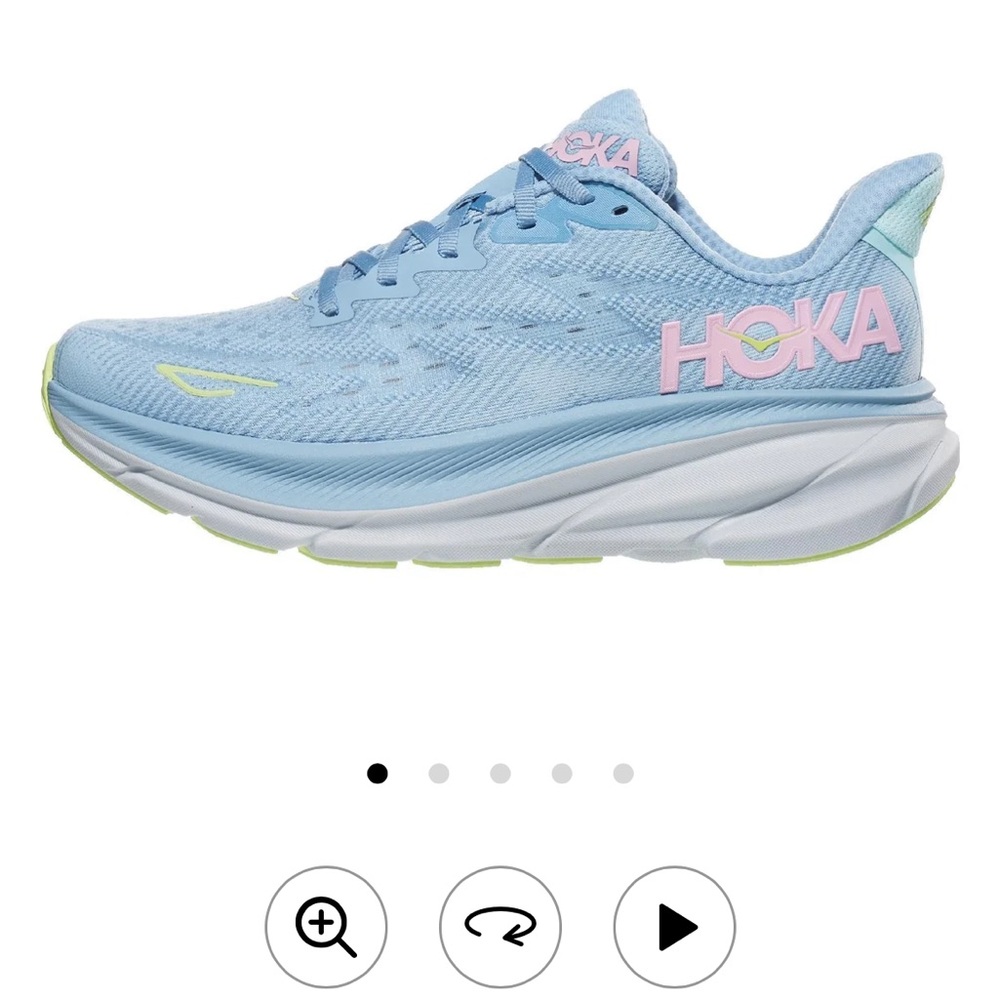 Hoka Dusk Blue/Pink Twilight Running Shoes